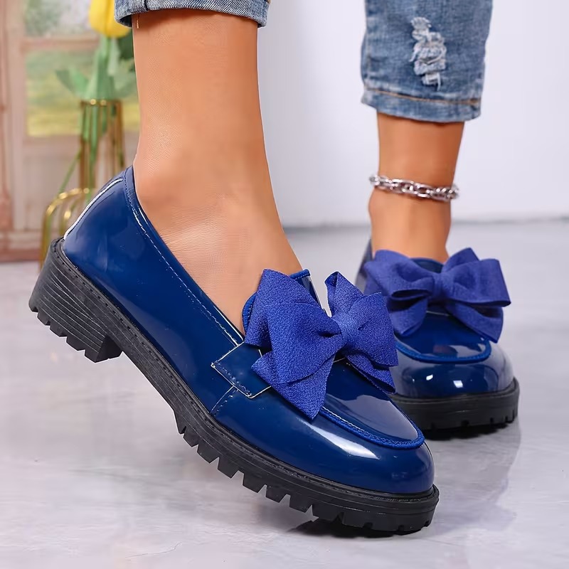 Women's British Vintage Penny Loafers