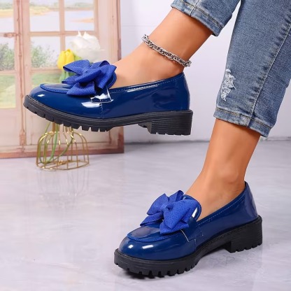 Women's British Vintage Penny Loafers