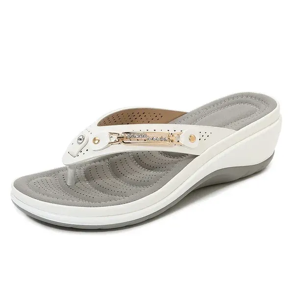 ⏰Women's Arch Support Soft Cushion Flip Flops Thong Sandals Slippers
