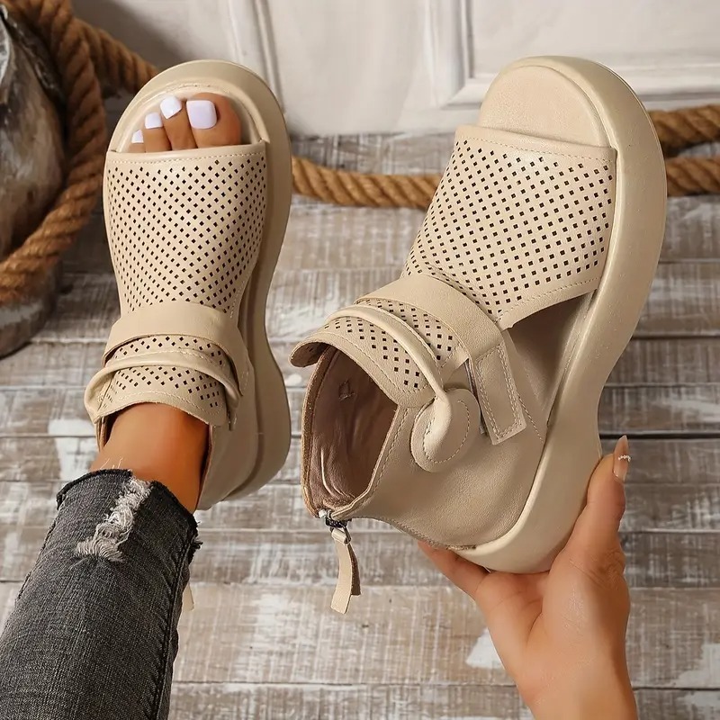 Stylish Leather Walking Sandals