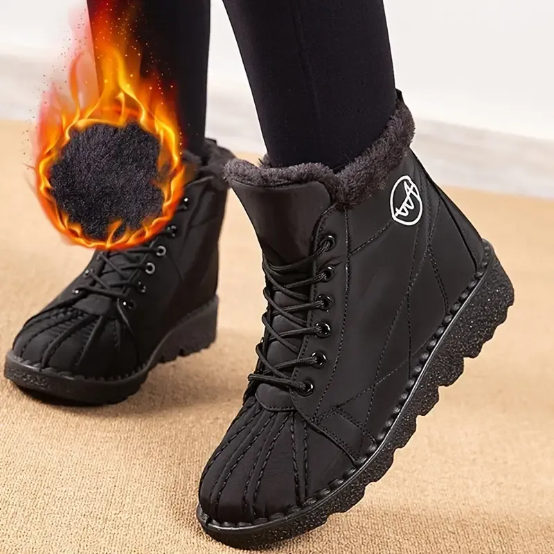 Women's Warm Plush Lined Snow Boots