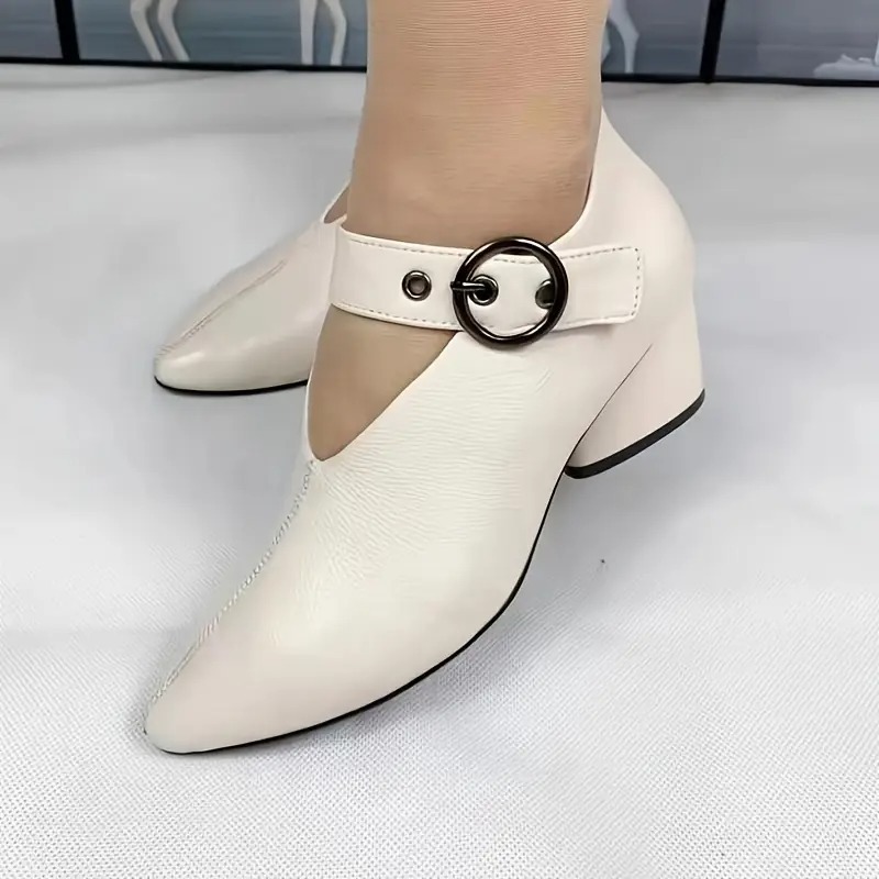 Women's Chunky Mid Heels