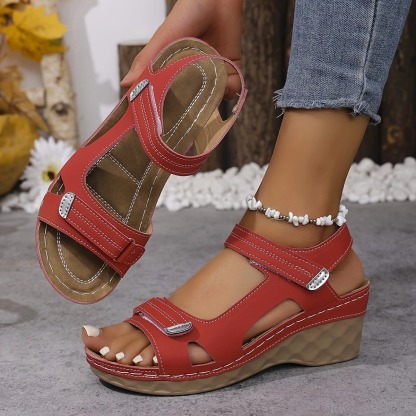 Women's Summer Adjustable Wedge Sandals