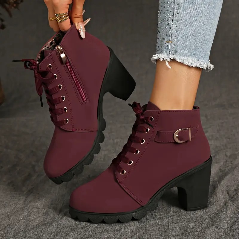 Women's Platform Wedge Boots