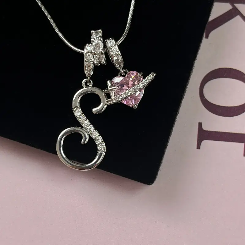 3-Layered Initial Choker Necklace for Women