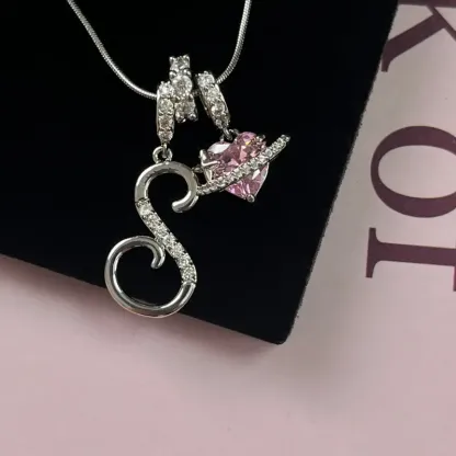 3-Layered Initial Choker Necklace for Women