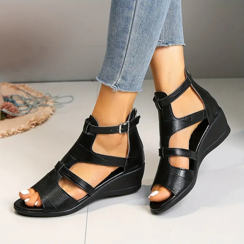 Women's Ankle Strap Roman Sandals