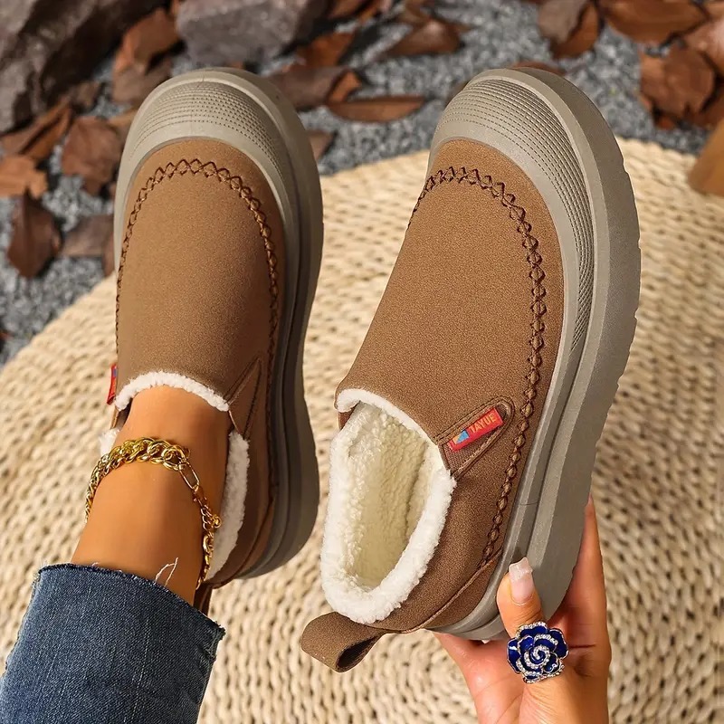 Women's Warmth Slip-On Winter Boots