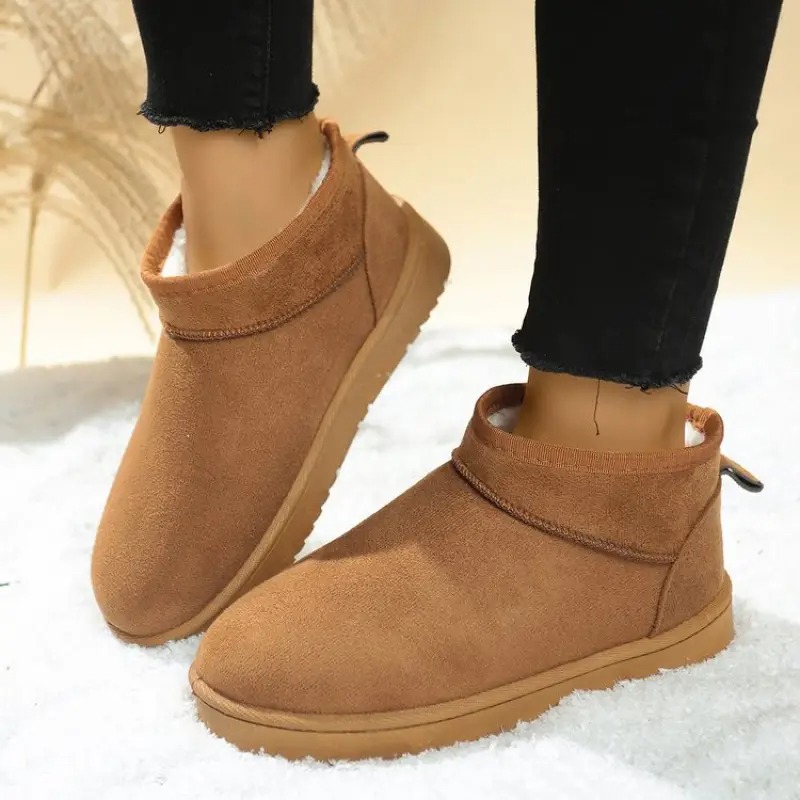 Women's Moccasin Slip-on Snow Boots