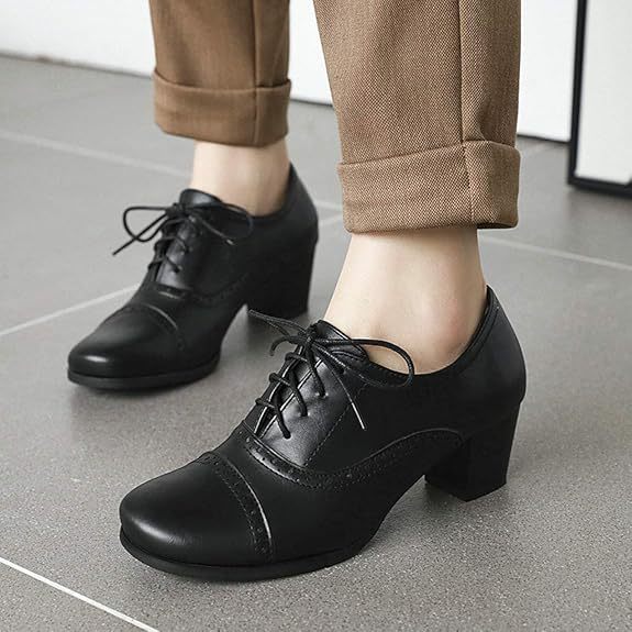 Women's Lace-Up Deep-Cut Ankle Boots