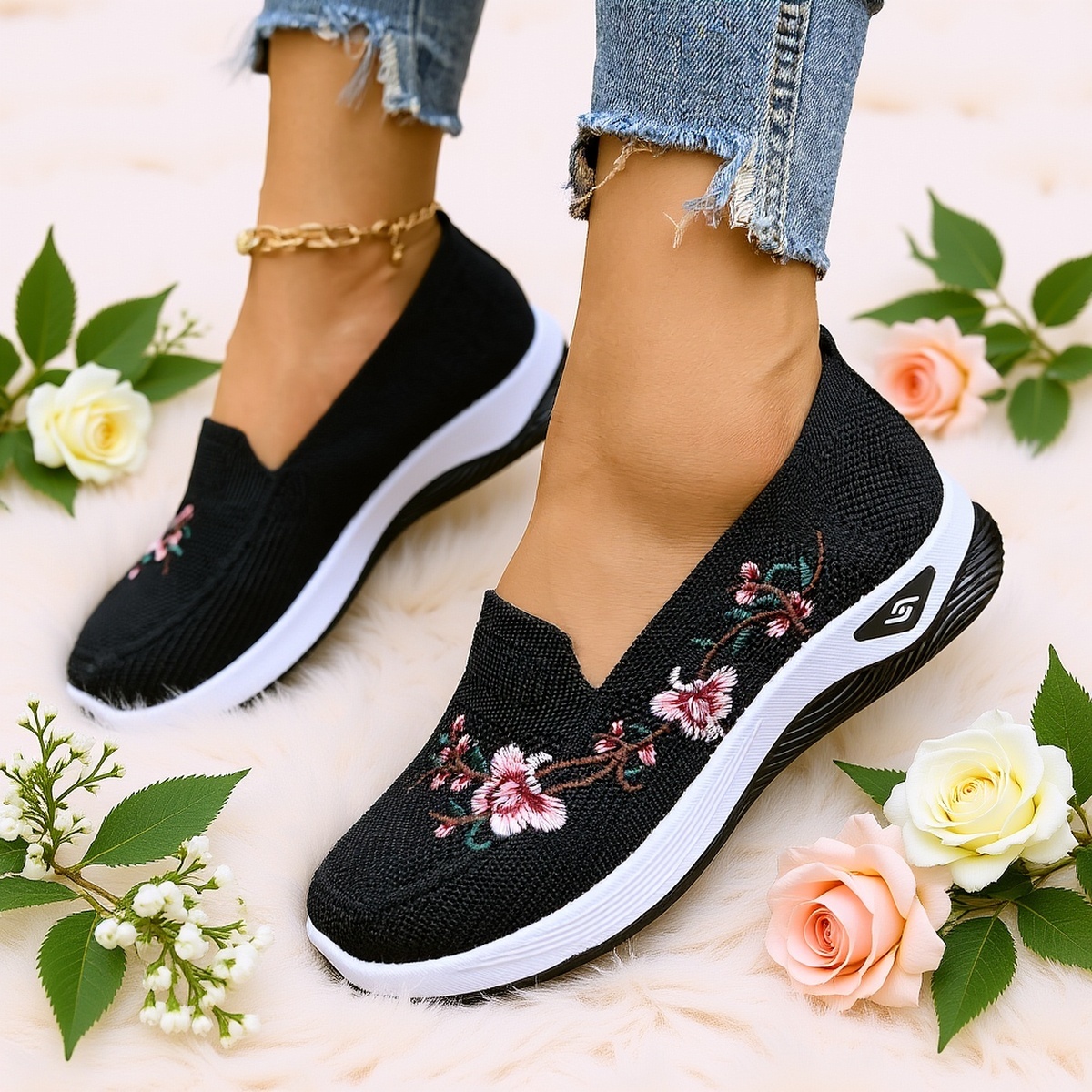 Women'S Breathable Slip-On Shoes