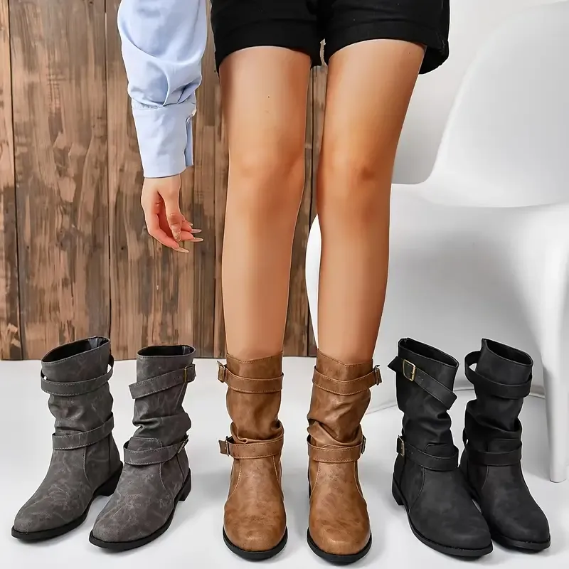 Women's Retro Western Boots