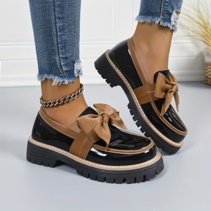 Women's British Vintage Penny Loafers