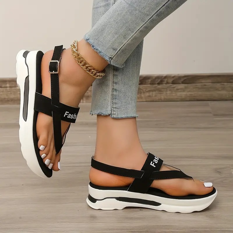 Women's Platform Thong Sandals