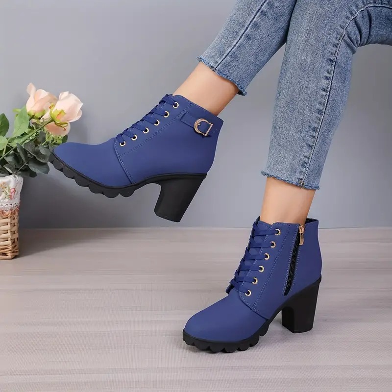 Women's Retro Chic Ankle Boots