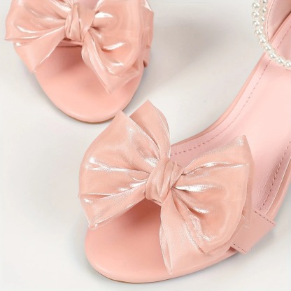 Women's Adorned Bow Mary Jane Heels