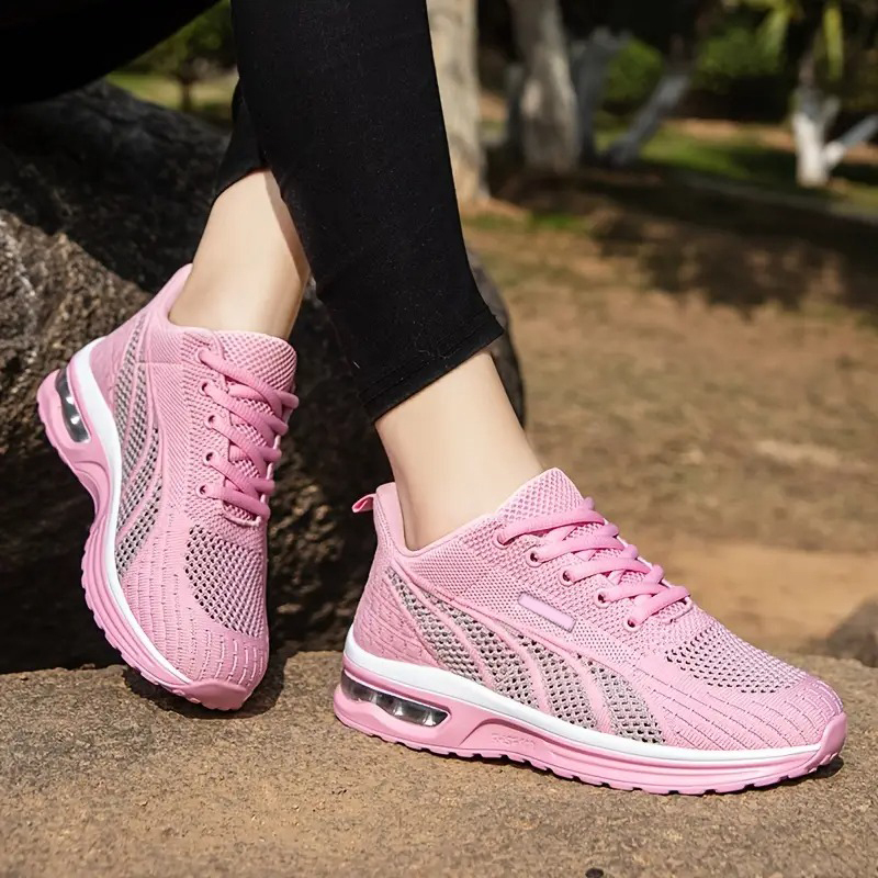 Breathable Air Cushion knitted Running Shoes