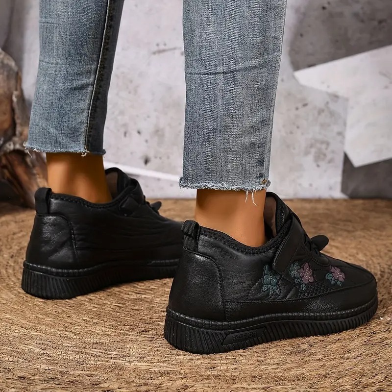 Women's Floral Outdoor Ankle Boots