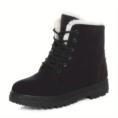 Women's Warm Lace-Up Ankle Boots