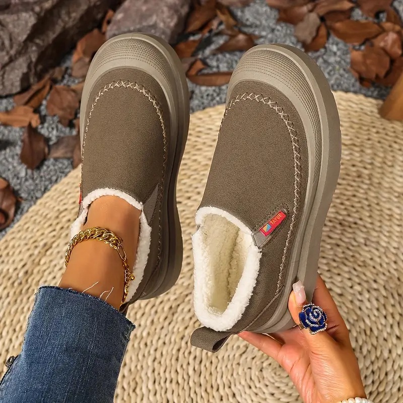 Women's Warmth Slip-On Winter Boots