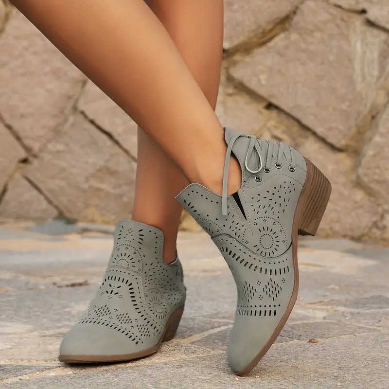 Women's Chic Slip-On Ankle Boots