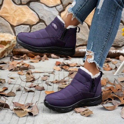 Women's Fashion Non-Slip Plush-Lined Boots
