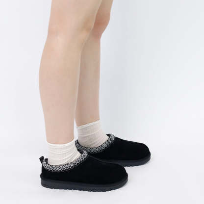 Women's Leather Outdoor Suede Slippers