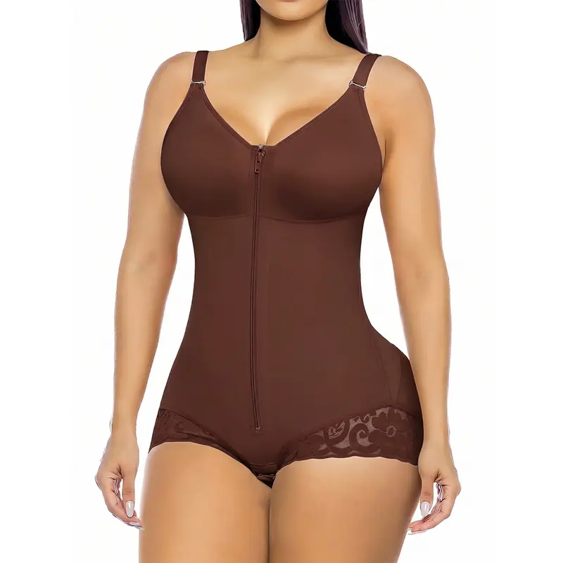 Colombian Shapewear Overbust Faja – High-Compression Tummy Control & Body Sculpting Girdle for Women