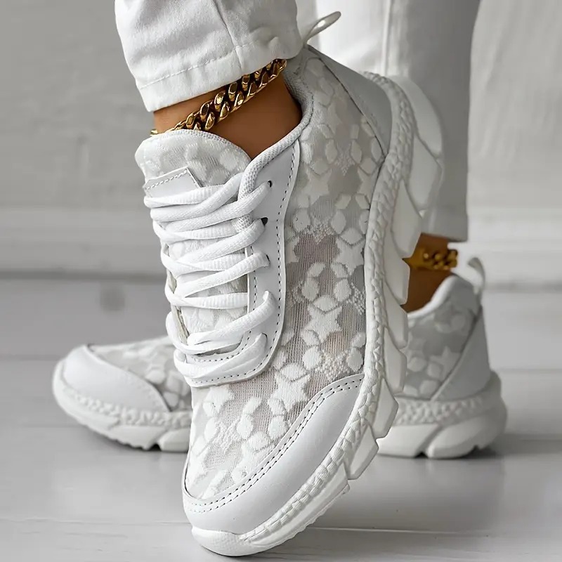 Women's Lace Mesh Sneakers