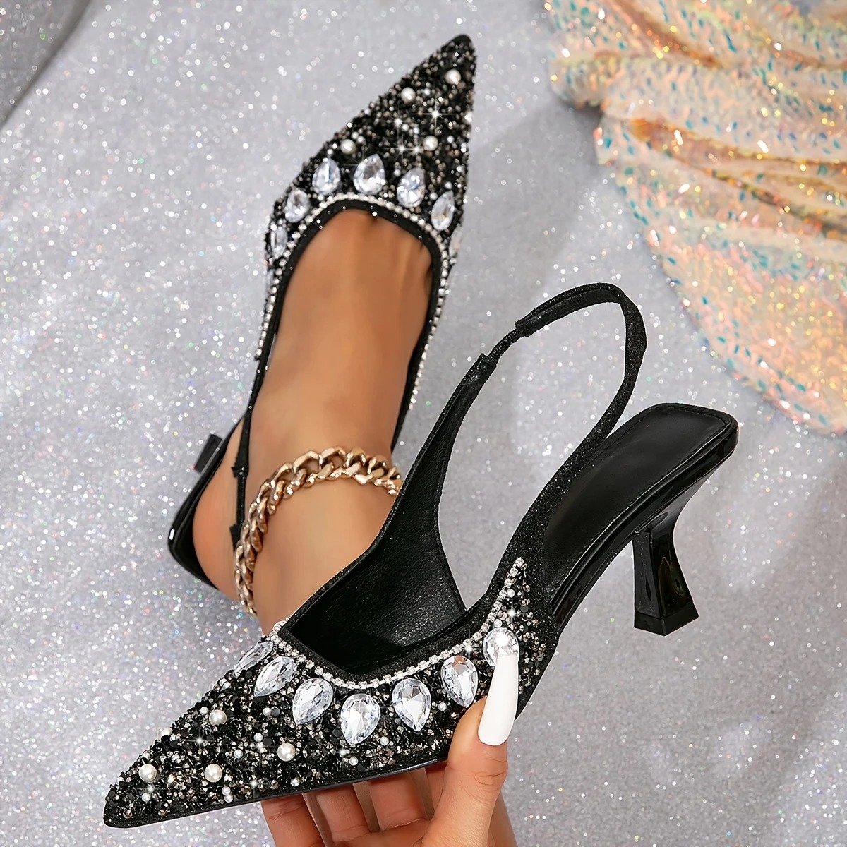Sexy Pointed Shallow Mouth Pumps