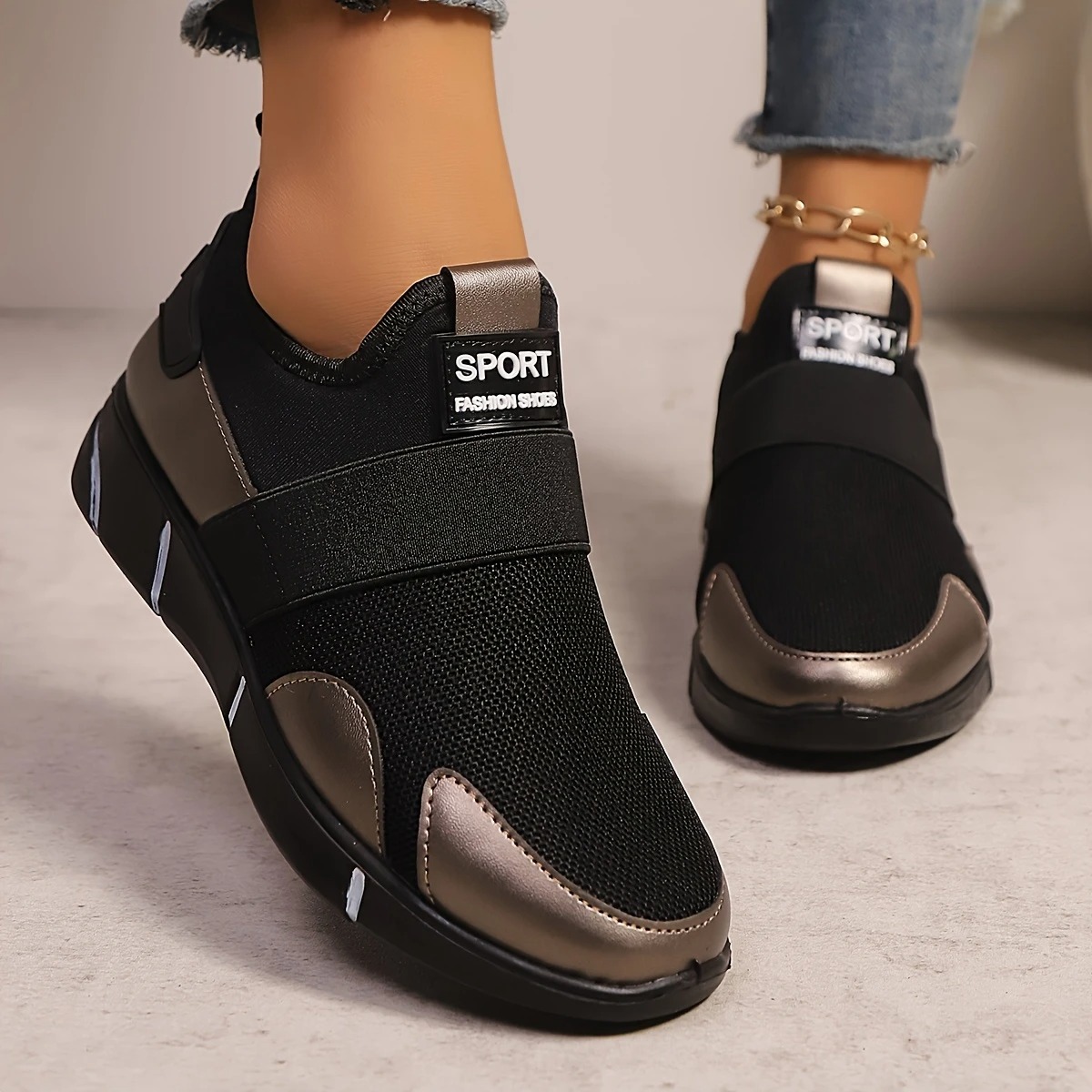 Women's Breathable Slip-On Sneakers