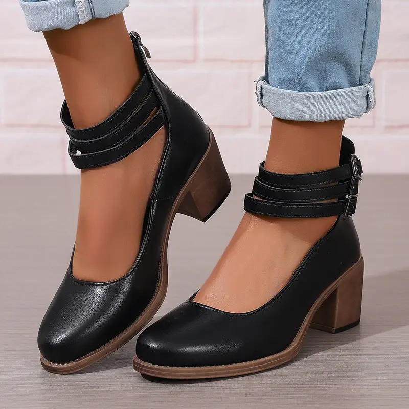 Women's Stylish Chunky Block Heels