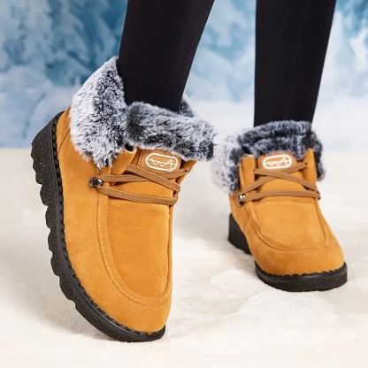 Women's Plush Lined Ankle Boots