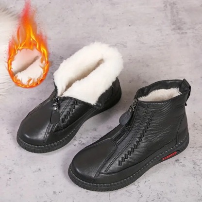Women's Warm Zip-Up Boots