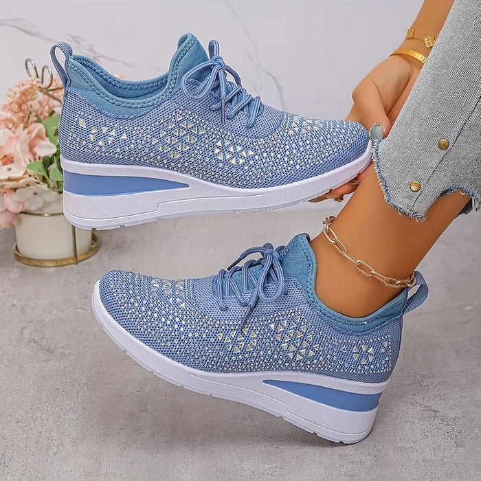 Orthopedic Rhinestones Sneakers