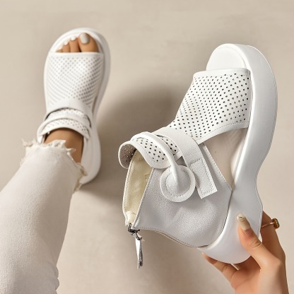 Stylish Leather Walking Sandals