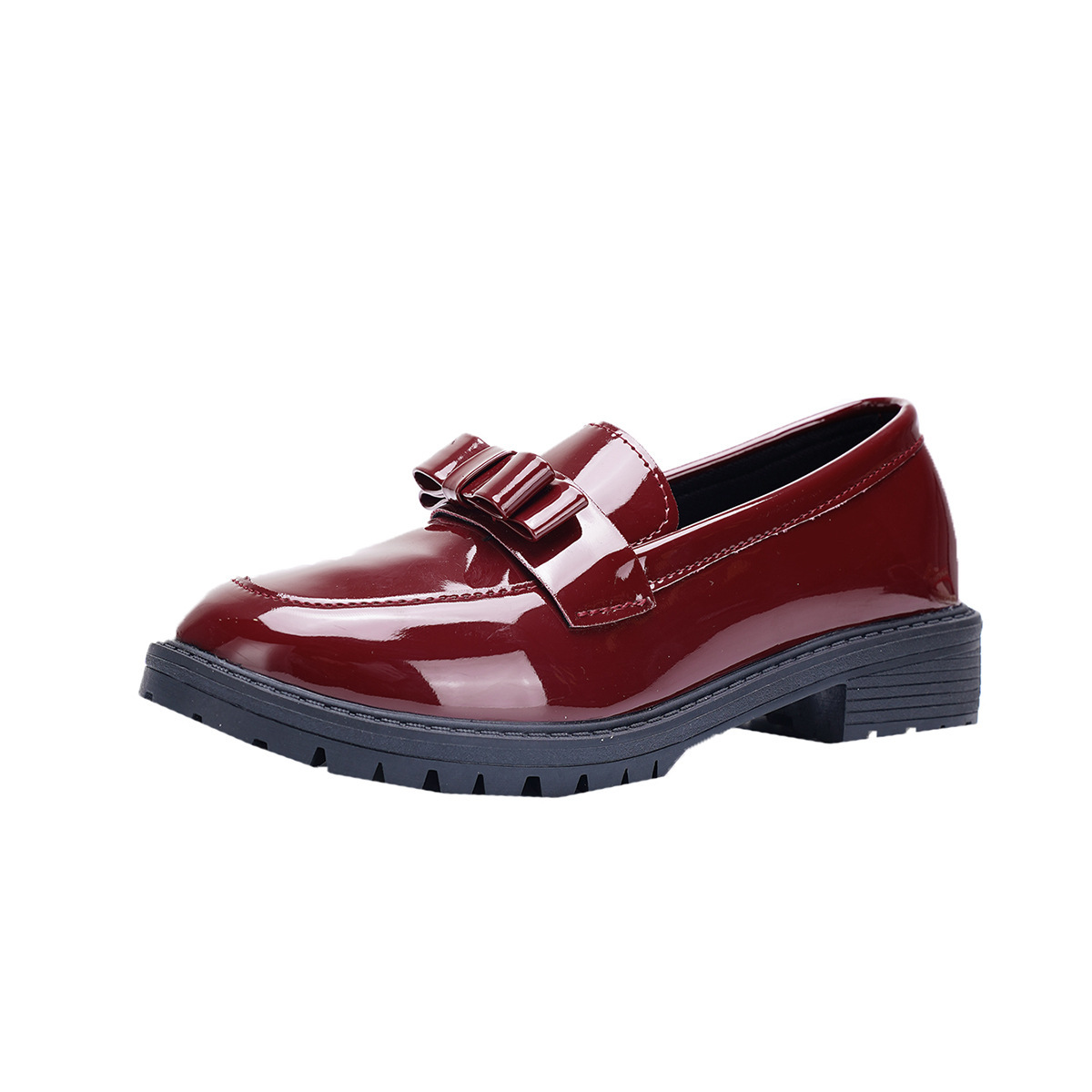 Womens Leather Soft Sole Loafers