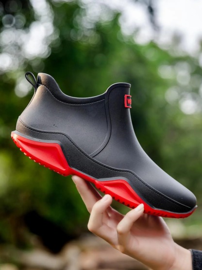 Women's Fashionable Letter Label Design Ankle Boots
