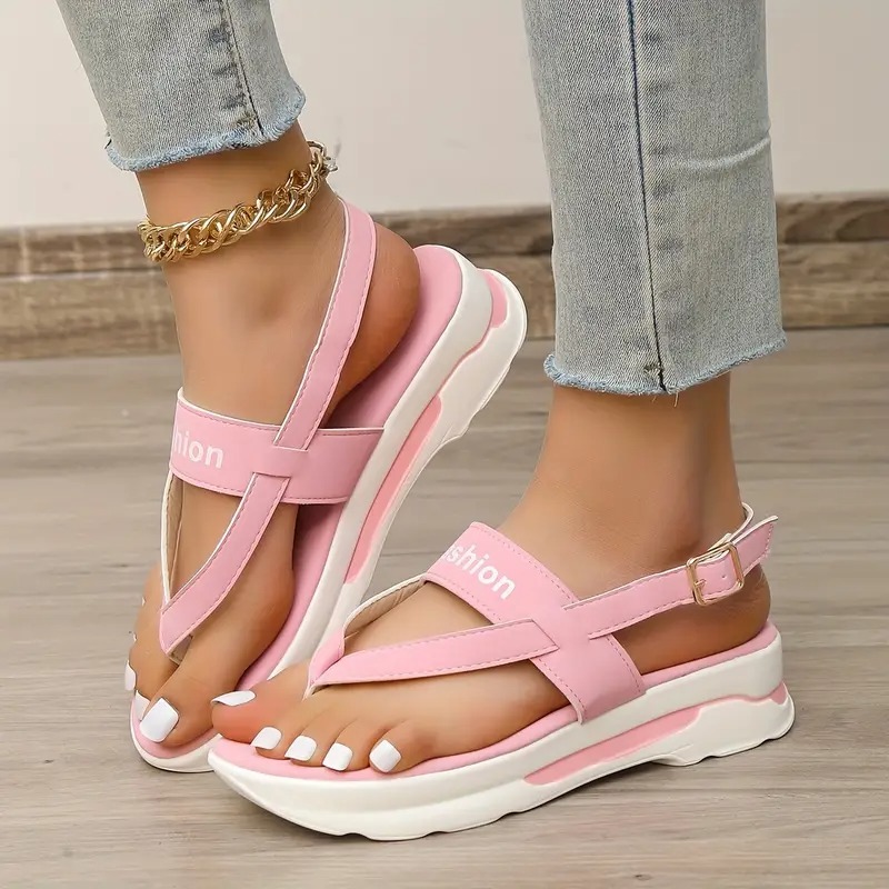 Women's Platform Thong Sandals