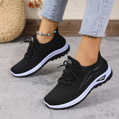 Women's Casual Lace-Up Sneakers