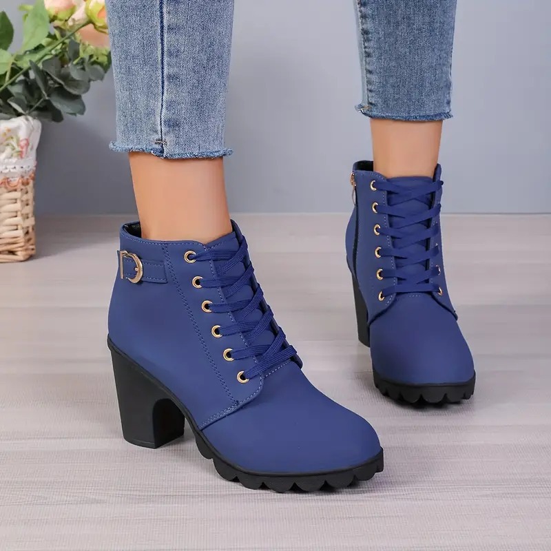 Women's Retro Chic Ankle Boots