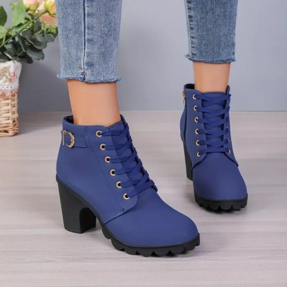 Women's Retro Chic Ankle Boots