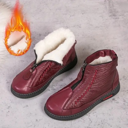 Women's Warm Zip-Up Boots