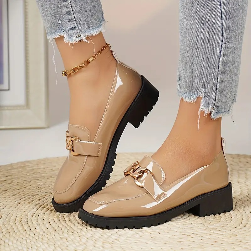 Women's Buckle Slip-on Loafers