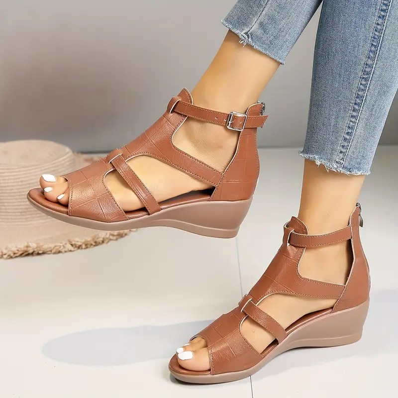 Women's Ankle Strap Roman Sandals