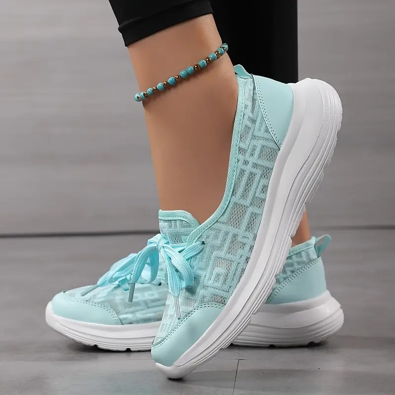 Women's Bottom Slip-on Mesh Loafers