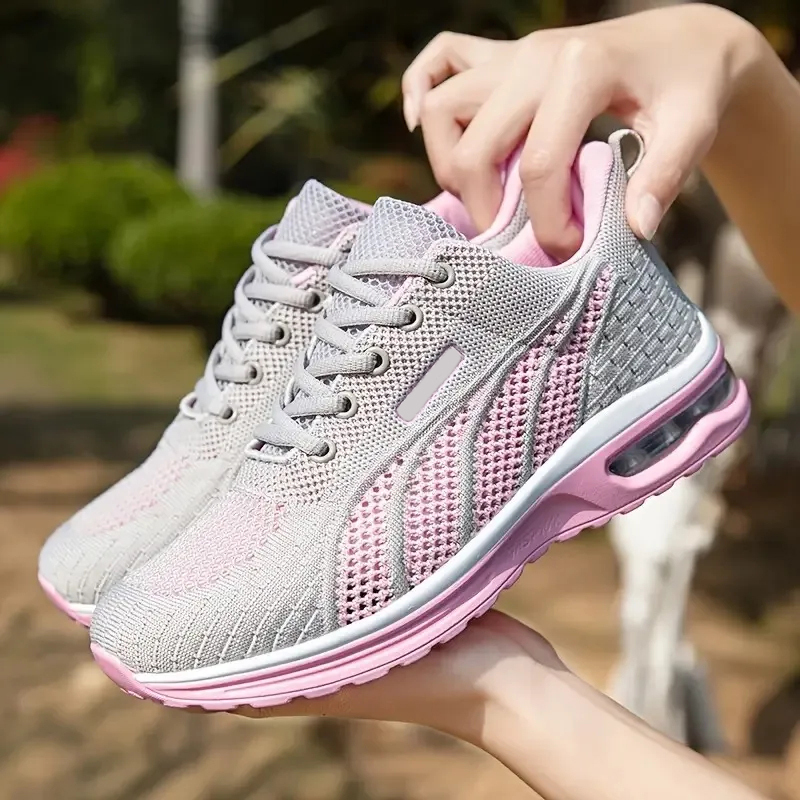 Breathable Air Cushion knitted Running Shoes