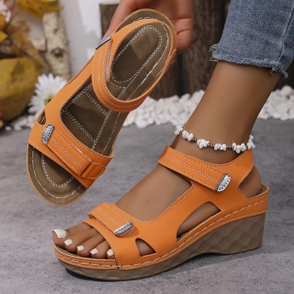 Women's Summer Adjustable Wedge Sandals