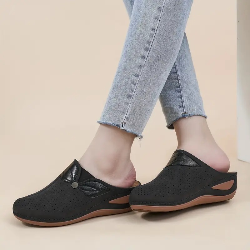Women's Orthopedic Wedge Mules