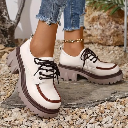 Women's Glossy Casual Slip-On Loafers